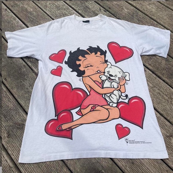 RARE Betty boop AOP graphic tee - Picture 1 of 4